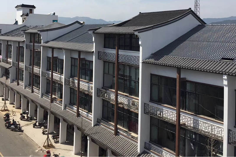 Shaoxing Şehri Shengzhou Bölgesi Pu Kou Çatı Yenileme Belediye Projesi